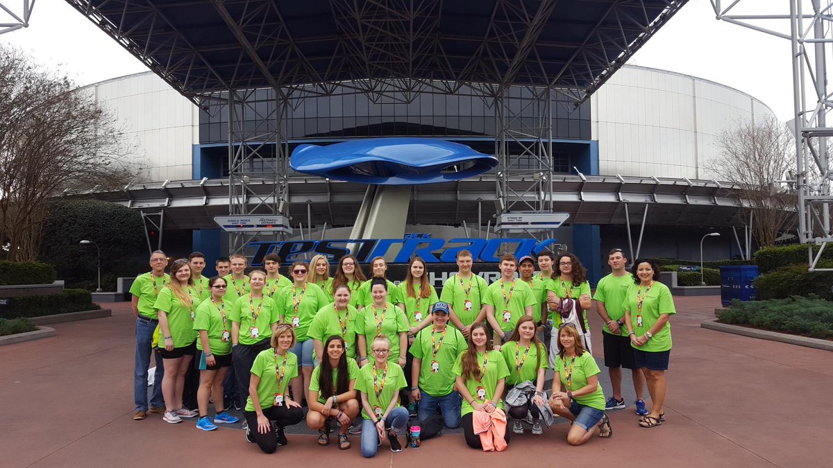 ThinkCTE's tweet photo. Spending spring break learning leadership and engineering, the Disney way. #pathwaysbradley #YCC https://t.co/sv3zebQIHb
