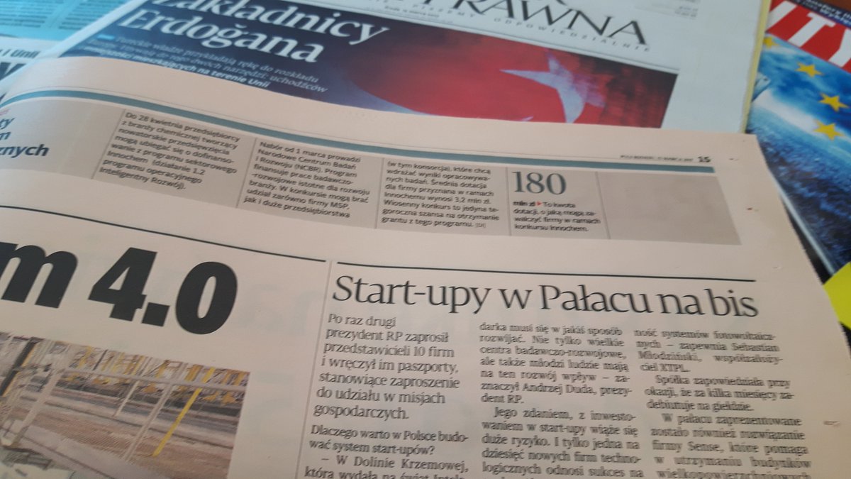NCBR_pl's tweet photo. O naszych beneficjentach, #startup-ach #XTPL #Billon #VersaBox pisze dziś @puls_biznesu. #StartupywPalacu https://t.co/SKzaVP3AMi