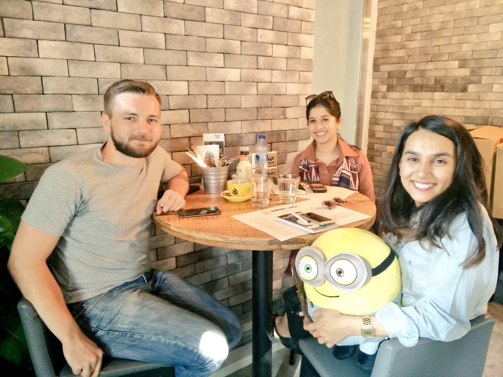 TechHubConnect's tweet photo. Next we met w/ #JonasEichhorst,#Investor/mentor who has previously advised us on the #Startupsection of our #ITPolicy for catch up & updates https://t.co/Ve8qNswsP9