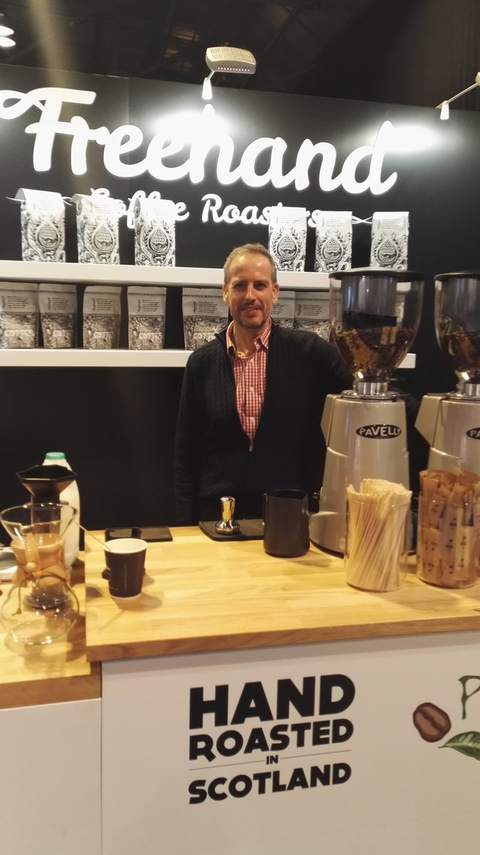 ScotsMagazine's tweet photo. First, a coffee. @FreehandCoffee have been roasting beans almost as long as we've been in print! https://t.co/nORfJM4XZq