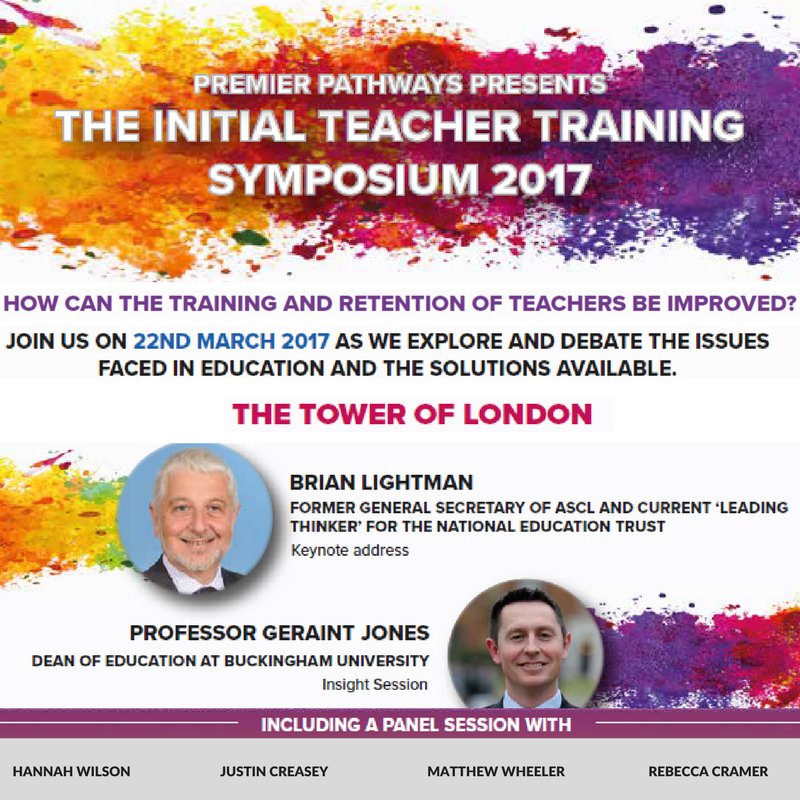 Sharon_Hockley1's tweet photo. This time next week we will be in full swing at the Tower of London for the Initial Teacher Training Symposium #itts17 #premierpathways https://t.co/pn7tntGQFf