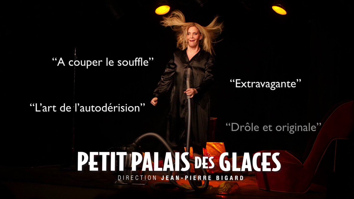 misstheatre75's tweet photo. #theatre : "L'aspiratrice" @PalaisdesGlaces, étonnant et loufoque >> https://t.co/VUt2CWs2TJ https://t.co/kDtnURdlbj