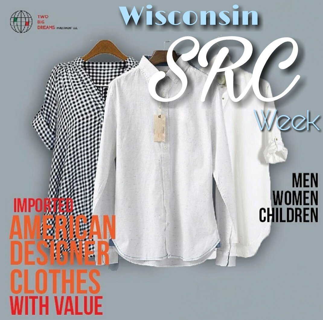 WisconsinPress's tweet photo. Locate our stand at the #WizzySrcWeek celebrations.

Two Big Dreams --American designer clothes with value. https://t.co/y73jq2glyo