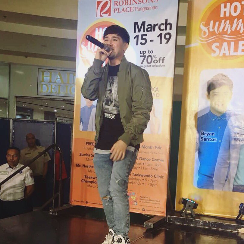 StarMusicPH's tweet photo. Harana at Robinsons Place Pangasinan! #AlexaxHaranaAlbumTour https://t.co/4tPYH54ewd