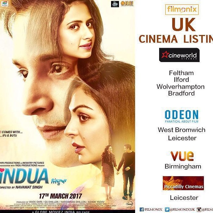 sargun_mehta's tweet photo. Uk theatre list .. #2DAYSTOGO #JINDUA #17THMARCH2017 https://t.co/qf1QVZZmRa