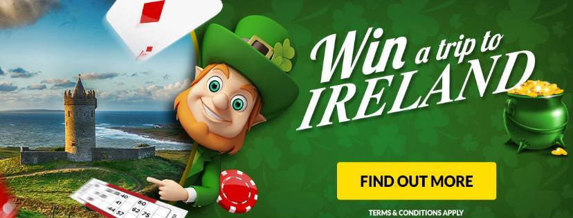 ONLY 3 DAYS LEFT FOR YOUR CHANCE TO WIN A WEEKEND TO DUBLIN! WAGER £10 AT THEPALACES.COM #stpatricksday