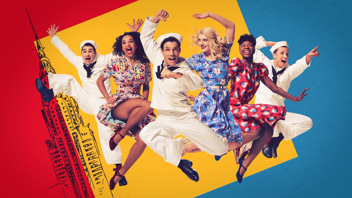 Now that's a poster that zings! #OnTheTown runs 19 May-1 Jul. It's <a href="/OpenAirTheatre/">Open Air Theatre</a>'s biggest dance show ever, dir &amp; chor by <a href="/DrewMcOnie/">Drew McOnie</a>