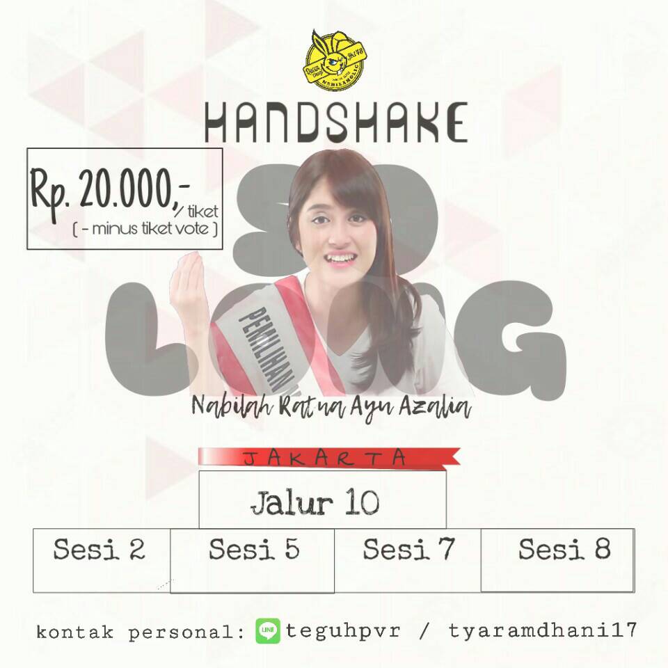 Nabilaholic_INA's tweet photo. Kita juga ada subsidi HS @nabilahJKT48 
Yg mau ngobrol2 sama oshi lgsg hub CP yg ada di gambar ya ⬇⬇ #AkuDanKalian https://t.co/LqUvFizs7J