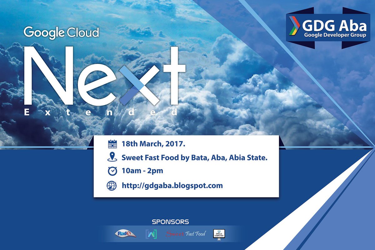 uguru_igwe's tweet image. #3DaysCountDown #IWD #GoogleNext17 #Next17 #GDGAba #GDG #GoogleCloud @GdGaba @gdg