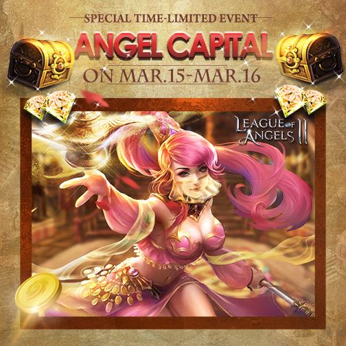 Angel Capital Season 4 starts on Mar. 15th! Size the chance to win huge prizes ! More details👉 goo.gl/PzZFau