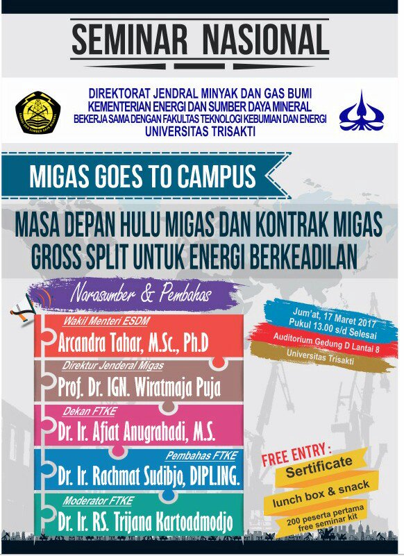 trisakti_'s tweet photo. Selamat Datang di Universitas Trisakti kpd Bpk Arcandra Tahar, M.Sc., Ph.D Wakil Menteri ESDM RI @KementerianESDM pd 17/3 #FTKE #USAKTI https://t.co/t5acz2U0sZ