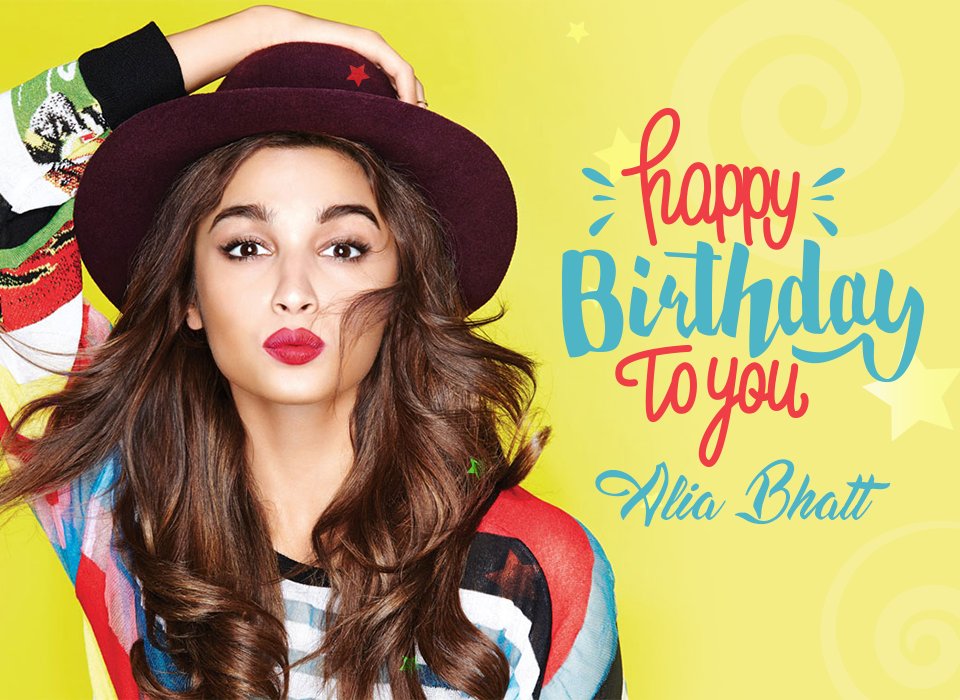 Alia Bhatt turns 24! Happy Birthday,      