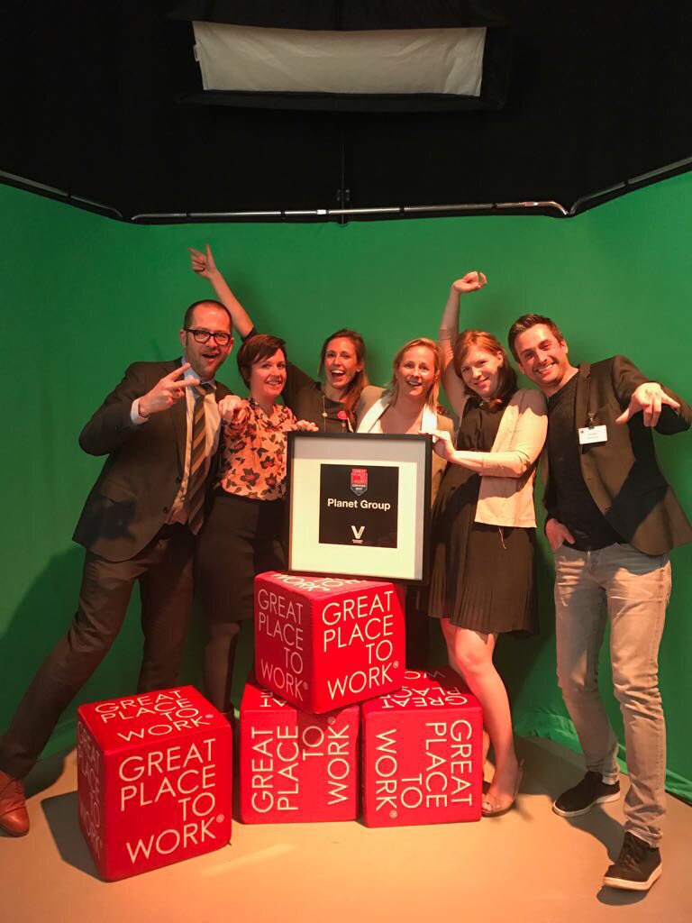 delbarget's tweet photo. @X_Care , @ITPlanetNV @HRPlanetNV zonet gecertifieerd door Vlerick als Great Place to work 2017!#gptw2017 #itjobs #itplanet https://t.co/YR1tfJVQm4