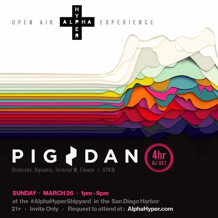 synapseradio's tweet photo. 03/26 @AlphaHyper #OpenAirExperience
W/ a 4hr set by @piganddan
Info and to request inviteโคต
https://t.co/GJEWddIOfT https://t.co/BqM7qpARsY