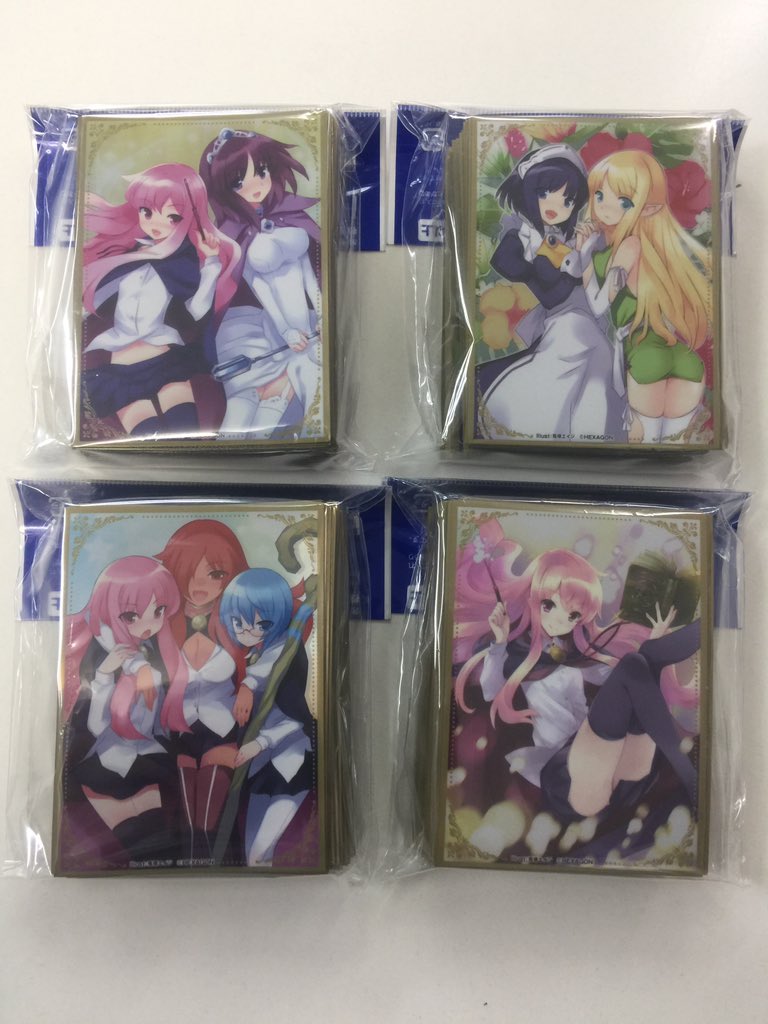 カードショップ彩々 ゼロの使い魔スリーブは4種類でした 下に埋もれてました カードショップ彩々 ゼロの使い魔スリーブは4種類でした 下に埋もれてました