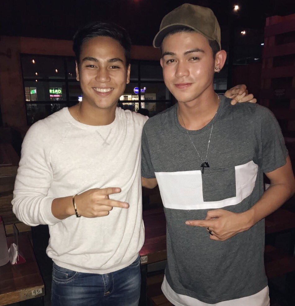 InigoDPascual's tweet photo. Carlo and Justin. Saw the bro the other day. Been a long time meng. #AILYS @Kenzooow https://t.co/lCNALnqsCh