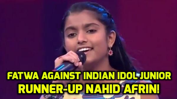 FilmyMonkey's tweet image. 46 Assam mullahs issue FATWA against #IndianIdoljunior singer Nahid Afrin! #NahidAfrin  
filmymonkey.com/bollywood/46-a…