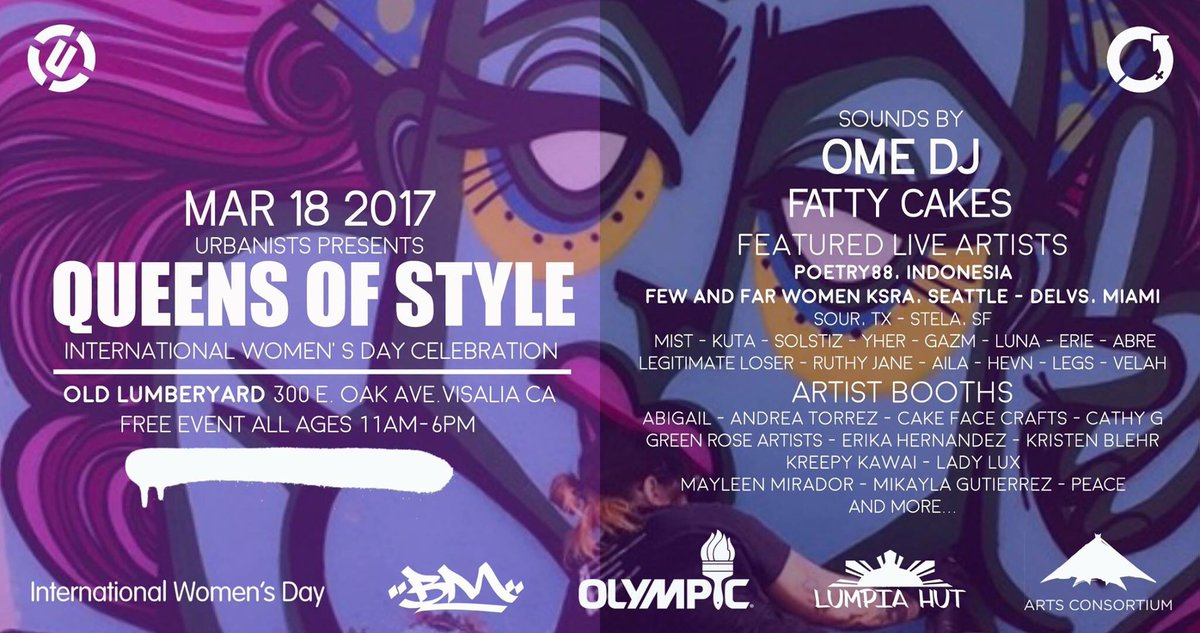 DulceUpFront's tweet photo. Queens of style this Saturday by Urbanists Collective. Show love #hiphop #visaliaevent #urbanistscollective https://t.co/s8hjVtuYMX
