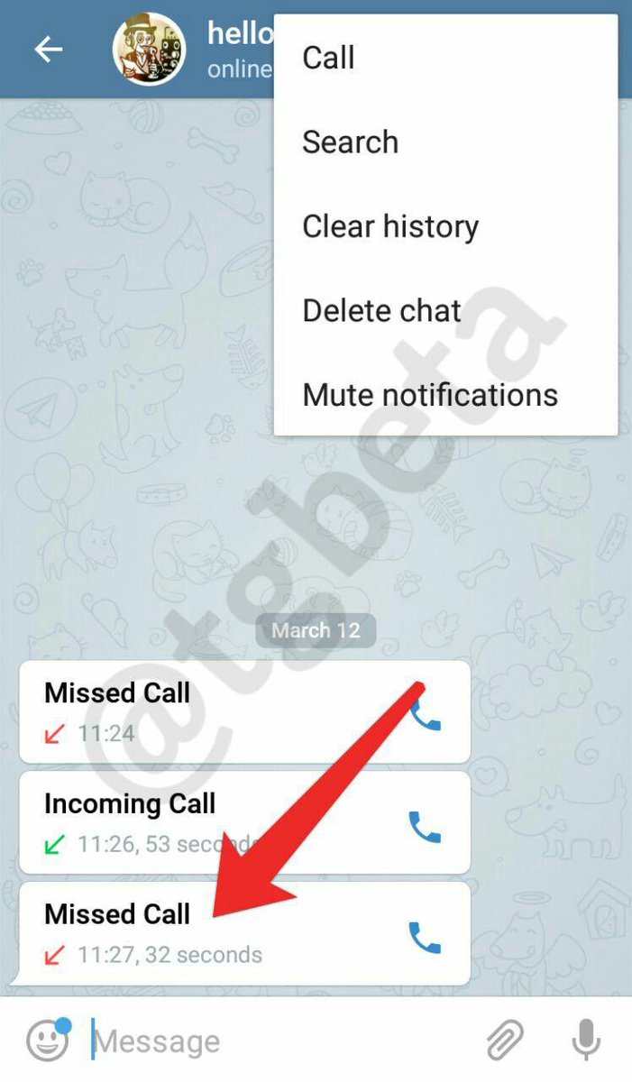 Abdullah_iApp's tweet photo. قريباً تحديث قادم لبرنامج الـ Telegram يدعم المكالمات الصوتية . https://t.co/rVgE5eG2bn