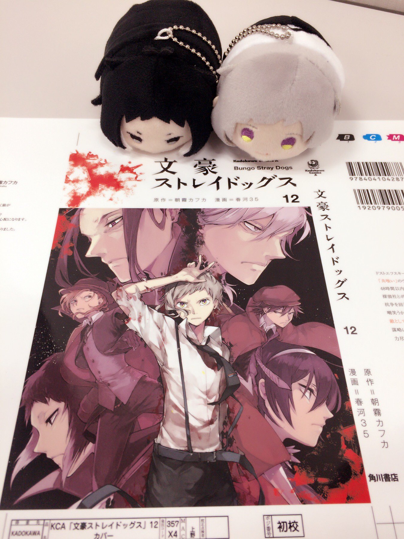 文豪ストレイドッグス公式 文豪ストレイドッグス 12巻 文豪ストレイドッグス わん 2巻 4 4発売です まだ制作途中ですがカバーはこんな感じになります 書店様等でお求めの際は合わせてよろしくお願いします T Co Xizlpzue