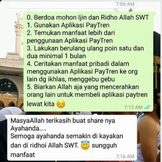 Pay_Tren's tweet photo. Tips sukses ber PayTren dari Bpk.Hariprabowo .... https://t.co/bDv7J6a5ks