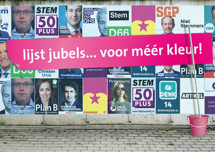 JuupAmsterdam's tweet photo. De stembussen zijn open. Stem #LijstJubels #TK2017 https://t.co/Glru3EDROF