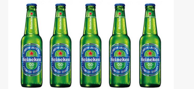 The new non alcoholic beer from Heineken looks good and tastes good <a href="/Heineken/">Heineken</a>