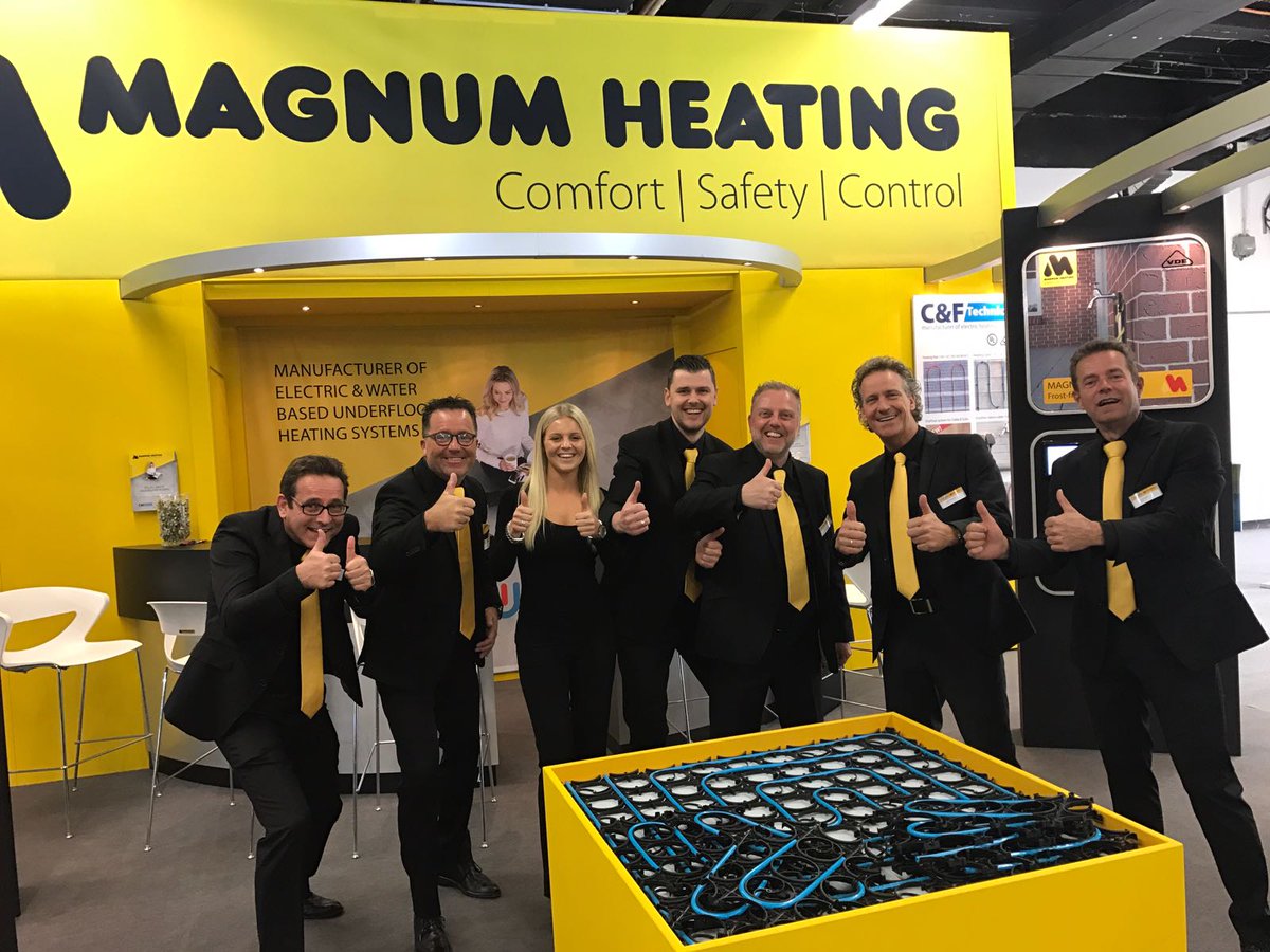 Start of the 2nd day #ISH17. Our team is ready as ever! 
Come and visit us in Hall 6.1-D92.

“It’s all about underfloor heating”