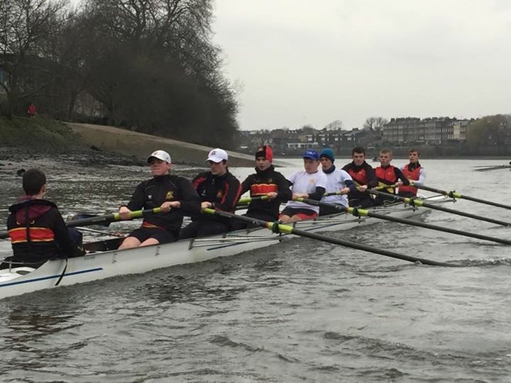 Looking good <a href="/CBC_Rowing/">CBC Cork Rowing</a> at <a href="/schoolshead/">Schools' Head of the River Race</a> London on this day 2015