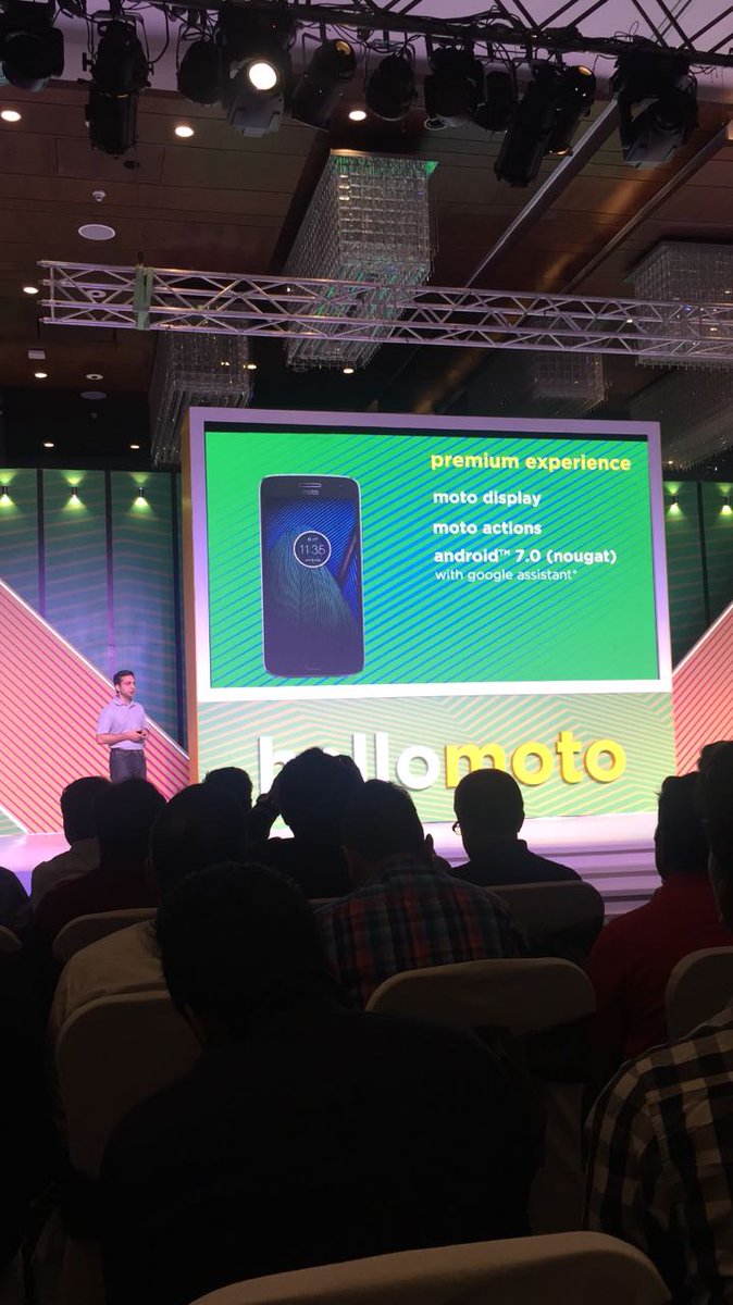 motorolaindia's tweet photo. Get a premium experience with #motoactions & #motodisplay on the new #motog5plus which will revolutionize your smartphone experience! https://t.co/2z7uH3NMKo