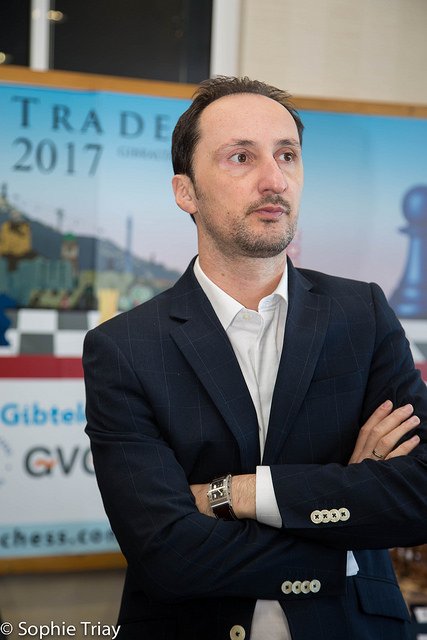 Happy 42nd Birthday to Veselin Topalov! He scored 7.5/10 at the recent Photo: Sophie Triay 