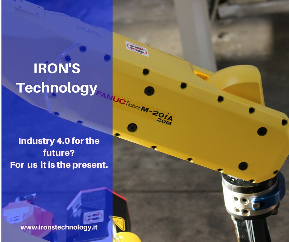 ironstechnology's tweet photo. Industria 4.0 per il futuro?
Per noi è il presente.
@FANUCAmerica #ironstechnology #automation #robotics #automazione #robot https://t.co/cyPMLMxePU
