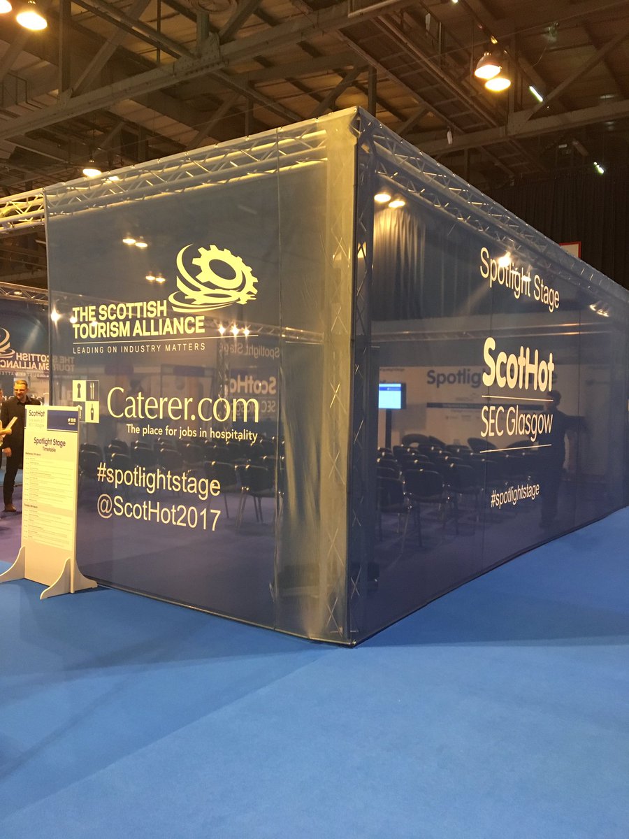 andy_caterer's tweet photo. Getting ready for #ScotHot17 come and see us on the spotlight stage on both days https://t.co/ARzmwG7XPG