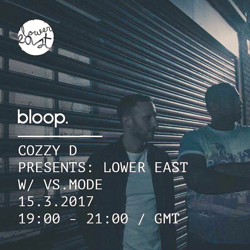 Tonight <a href="/LowerEastMusic/">Lower East</a> <a href="/CozzyD/">kc</a> returns w/ <a href="/vs_modeUK/">vs.Mode</a> 

Live from 7-9pm / GMT 

blooplondon.com