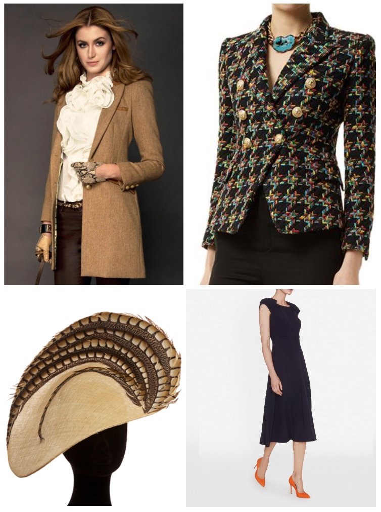 Our #CheltenhamFestival #style guide features <a href="/Balmain/">Balmain</a> <a href="/HollandCooper/">Holland Cooper</a> <a href="/TheHatClub1/">The Hat Club</a> <a href="/GinaFosterHats/">Gina Foster</a> <a href="/LKBennettLondon/">LK Bennett</a>: thesloaney.com/fashion/what-t…
