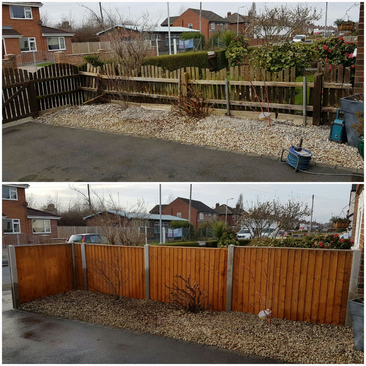 Forces_Support's tweet image. The lads have finished small fencing job off in Liverpool yesterday. Then off now to pick up some materials for a job today