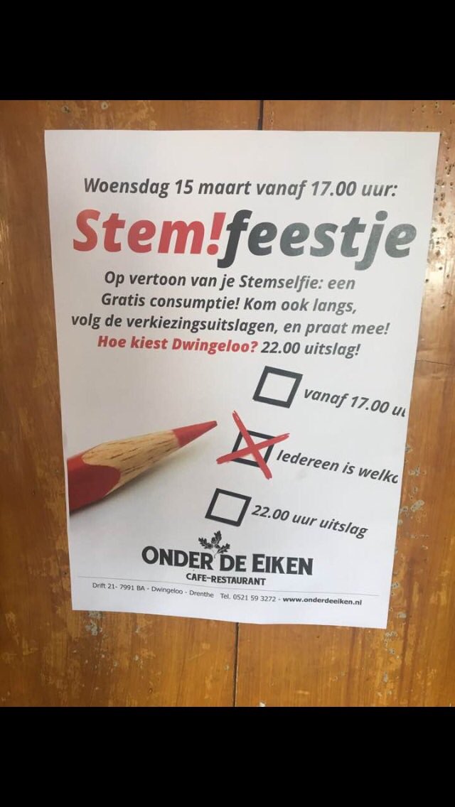 WatEddie's tweet image. De overbuurman speelt er op in!