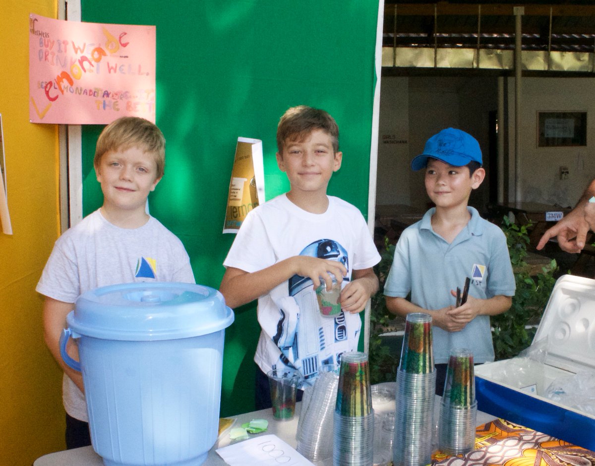 istafrica's tweet photo. IST Grade 3 learning product dev, marketing and philanthropy. Business Fair proceeds benefit @Investours. Incredible work #istafricalearns. https://t.co/DIXgwZ1bBX