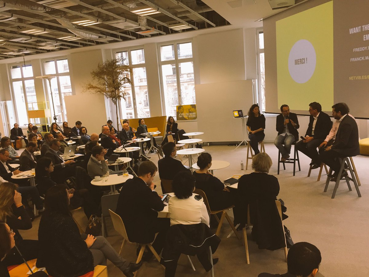 Iheartstartups's tweet photo. @Paul_F_Fournier @freddymini @axelletess @bdiard @jeanbourcereau décryptent les #SVTrends #FRTrends de la #tech #netvibes @BpifranceHub https://t.co/BjFpCIIij9