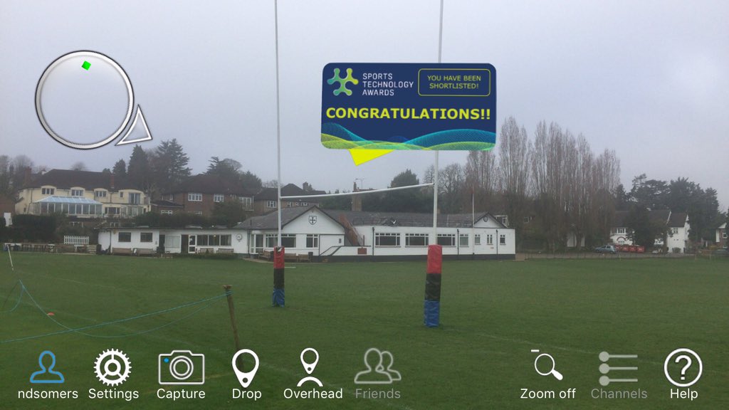 ndsomers's tweet photo. Found this floating above the office this morning! Thanks #skignz #sportstech https://t.co/YIu4sruKvs