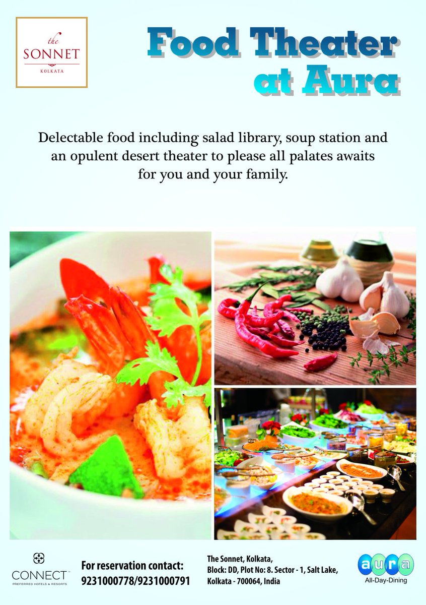 TheSonnetHotel's tweet image. #foodtheatre #delectablefood #impeccableservice #awesomeexperience #TheSonnetKolkata
