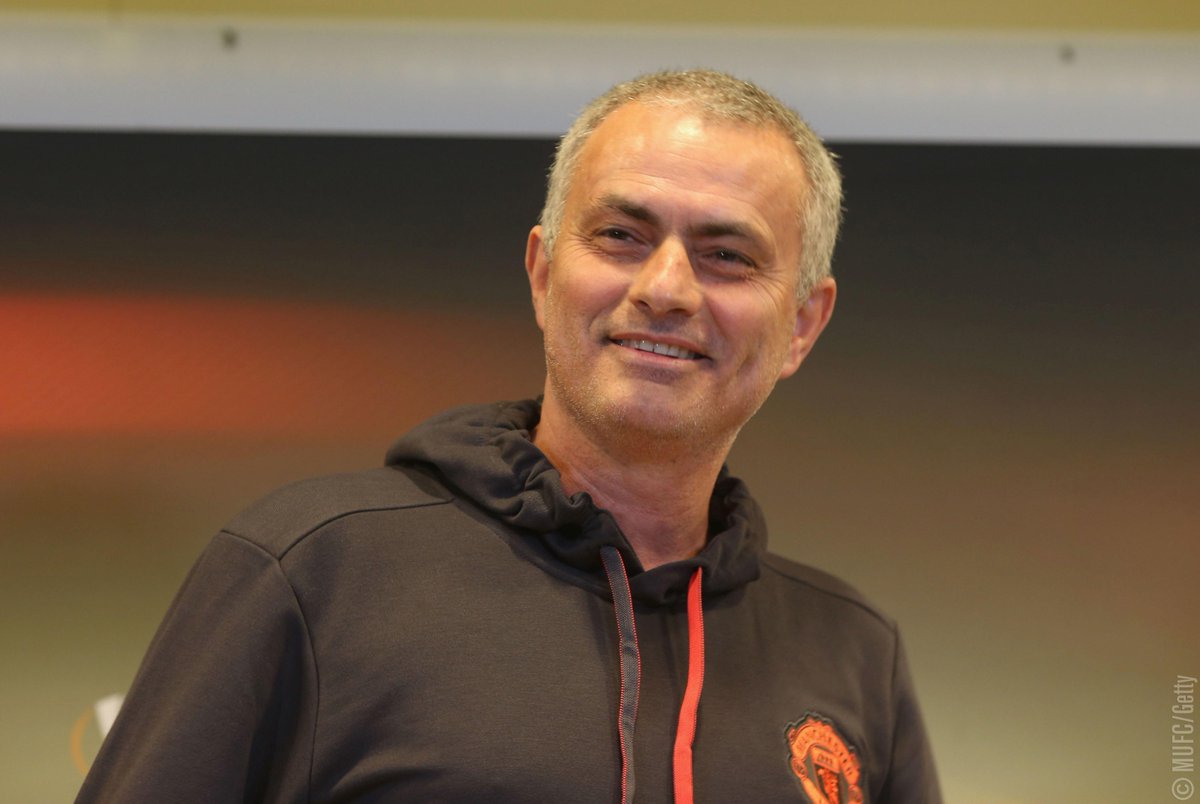ManUtd's tweet photo. Make sure you join us at around 11:30 GMT, when we'll have updates from Jose Mourinho's @EuropaLeague press conference. https://t.co/QKDiKorhKY