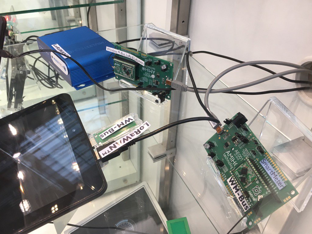 japikas's tweet photo. First in the market @AMIHOtechnology Wireless M-BUS to LoRa module now with #LoRaWAN support released. #AMR #IoT https://t.co/pGzCAHHUZN