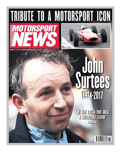 This week's issue is dedicated to the great John Surtees, an #F1 and motorsport icon who will be sorely missed.
