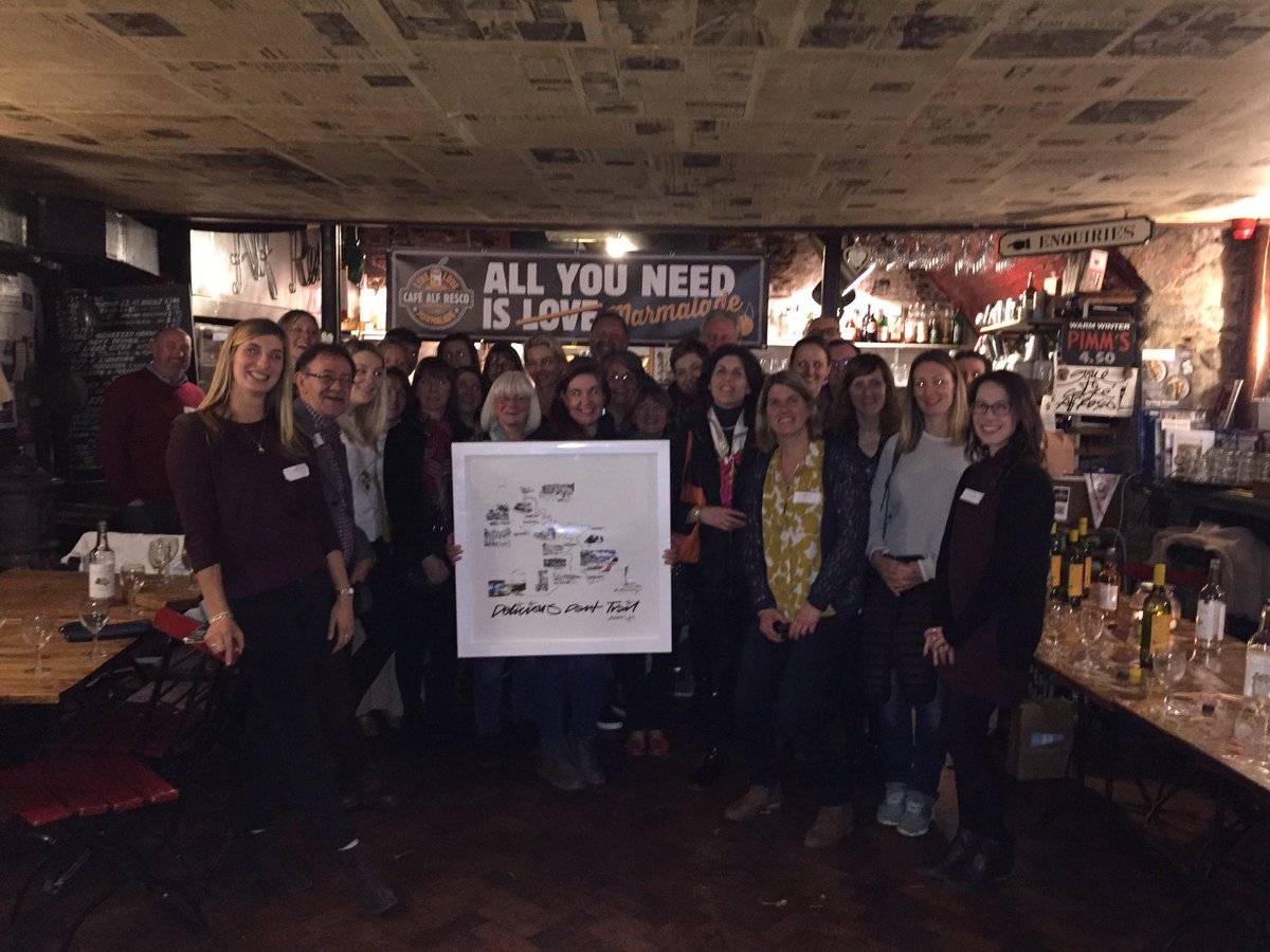 Huntscider's tweet photo. Lovely evening at @cafealfresco last night!! Looking forward to the @DelishTrails next weekend! @CHICKScharity #localbusinesses #run #cider https://t.co/4ZH3p1kXOL