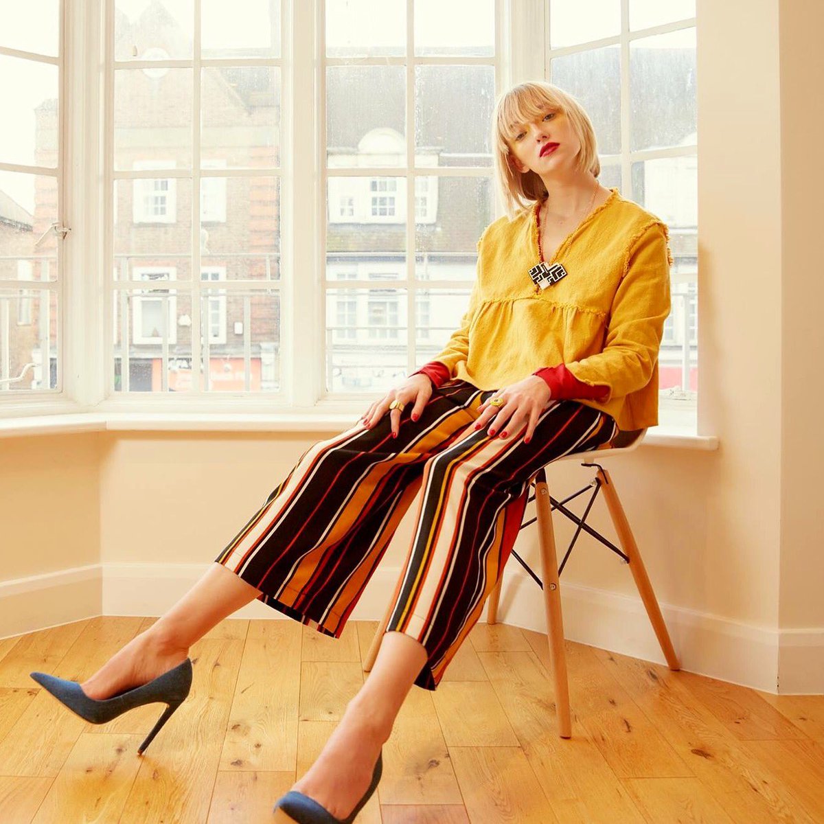 We ❤️ this shoot in @toksickmag 📸by <a href="/lironada/">Liron Weissman</a> &amp; styled <a href="/lim0r/">limor cohen</a> - our #danalevy neon hamsa &amp; evil eye rings on gorgeous  #martharoseredding 🌞