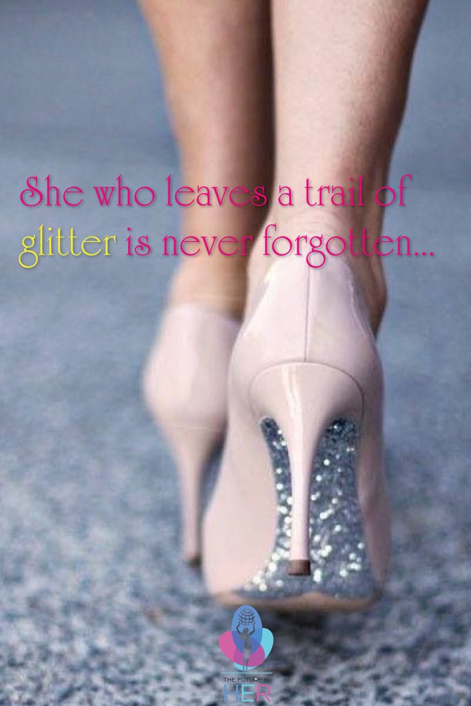 TheFutureIsHer's tweet photo. It’s your turn to step up and shine, baby! Find your sparkle... and run with it! #TheFutureIsHer https://t.co/8r7pqATrBy