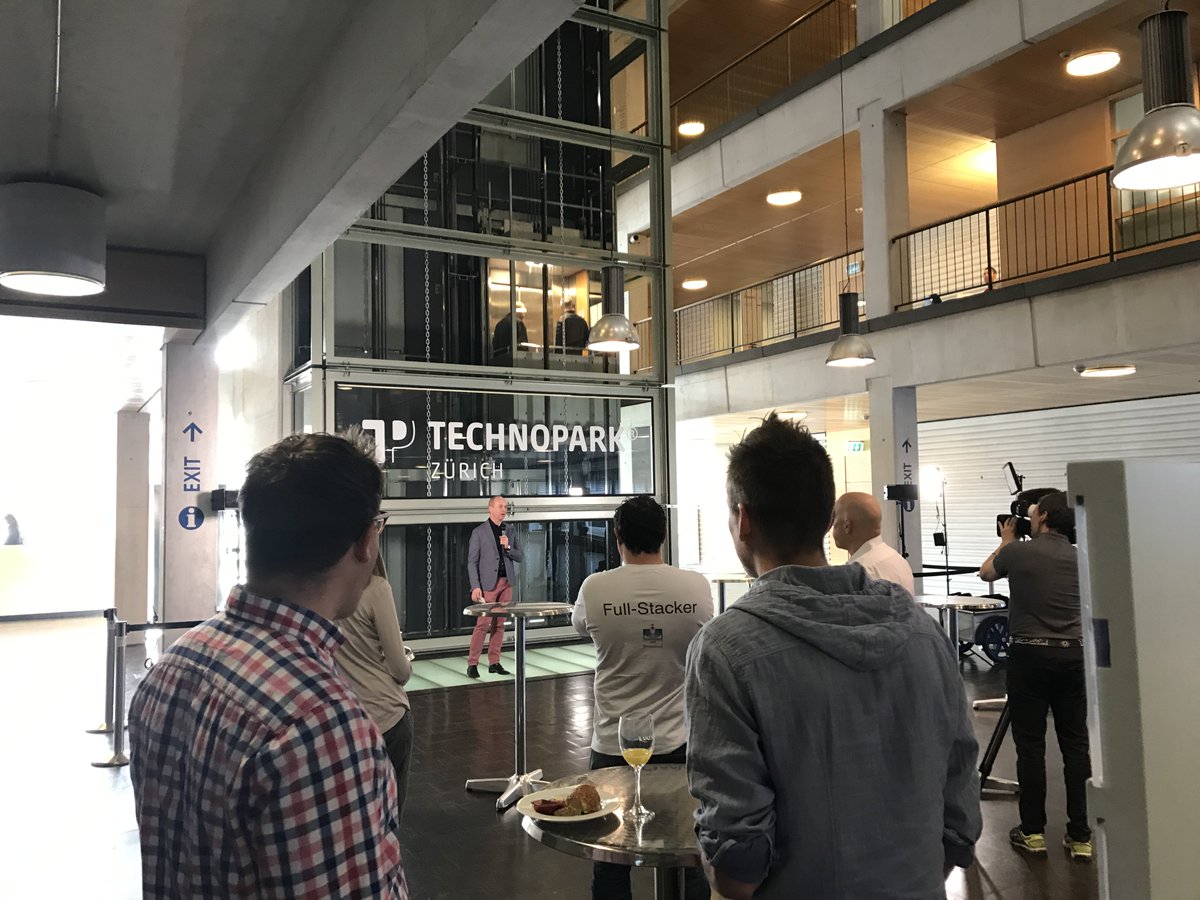 technopark_zh's tweet photo. Impressionen vom TPZ-Zmorge am 14.03.17. Danke an @_Propulsion, @modum_io , #theContractCenter & #Sensorix für die Vorstellung ihrer Firmen. https://t.co/9Y3B5LsE5I