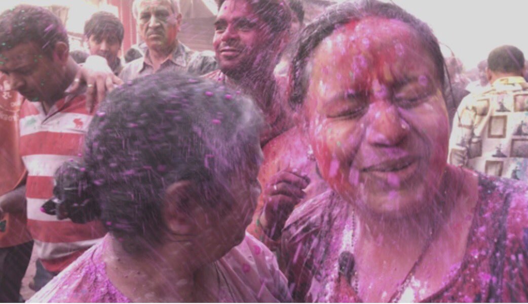 ThomasGerbet's tweet image. (Vidéo) La fête des couleurs en Inde, comme si vous y étiez ici.radio-canada.ca/nouvelle/10222… #Holi