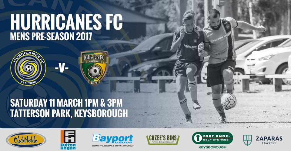 One more week closer to the season starting! Congrats to Eren for playing his 50th game against Middle Park on the weekend. #HurricanesFC